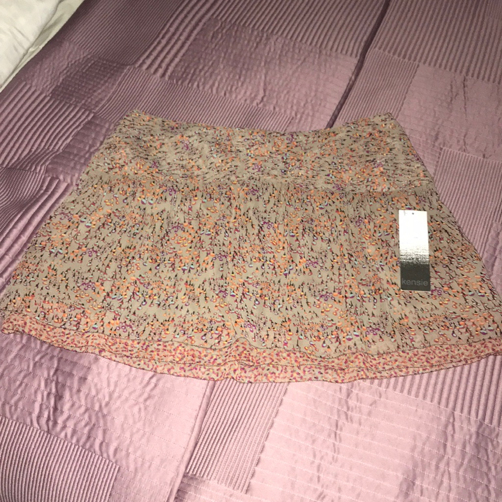 Kensie Patterned Skirt